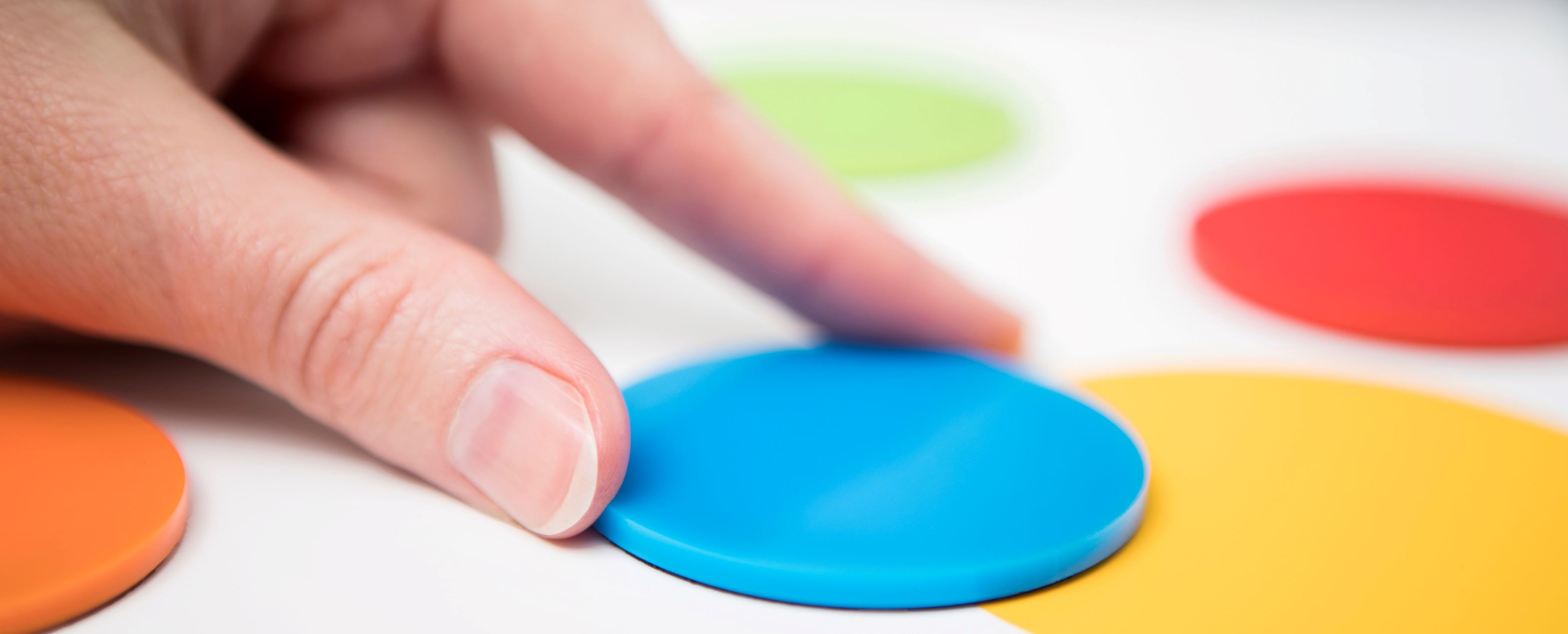 prism Instrument - Platte mit farbigen, runden Magneten